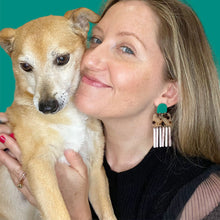 Load image into Gallery viewer, Cute Statement Earrings and Cute Dog