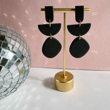 Load image into Gallery viewer, Cute Black Statement Earrings