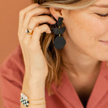 Load image into Gallery viewer, Cute Black Statement Earrings