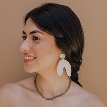 Load image into Gallery viewer, Cute Cream Earrings