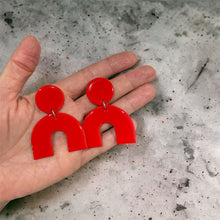 Load image into Gallery viewer, Cute Red Earrings