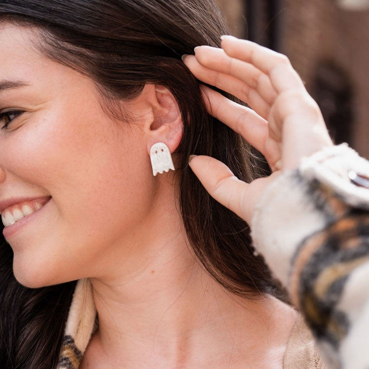 Cute Ghost Halloween Earrings