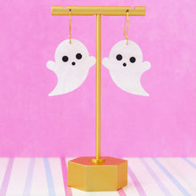 Load image into Gallery viewer, Cute White Ghost Earrings