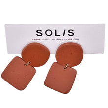 Load image into Gallery viewer, Cute Burnt Orange Earrings