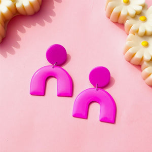 Cute Pink Earrings