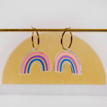 Load image into Gallery viewer, Cute Pride Rainbow Earrings