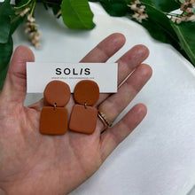 Load image into Gallery viewer, Cute Burnt Orange Earrings