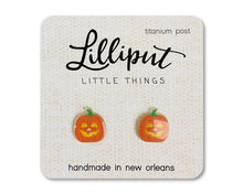 Load image into Gallery viewer, Cute Pumpkin Earrings