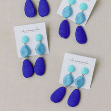 Load image into Gallery viewer, Cute Blue Earrings